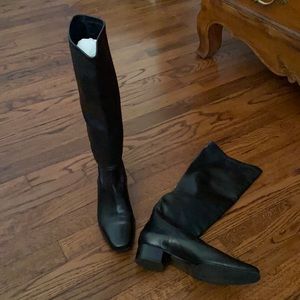 Cole Haan stretch leather boot